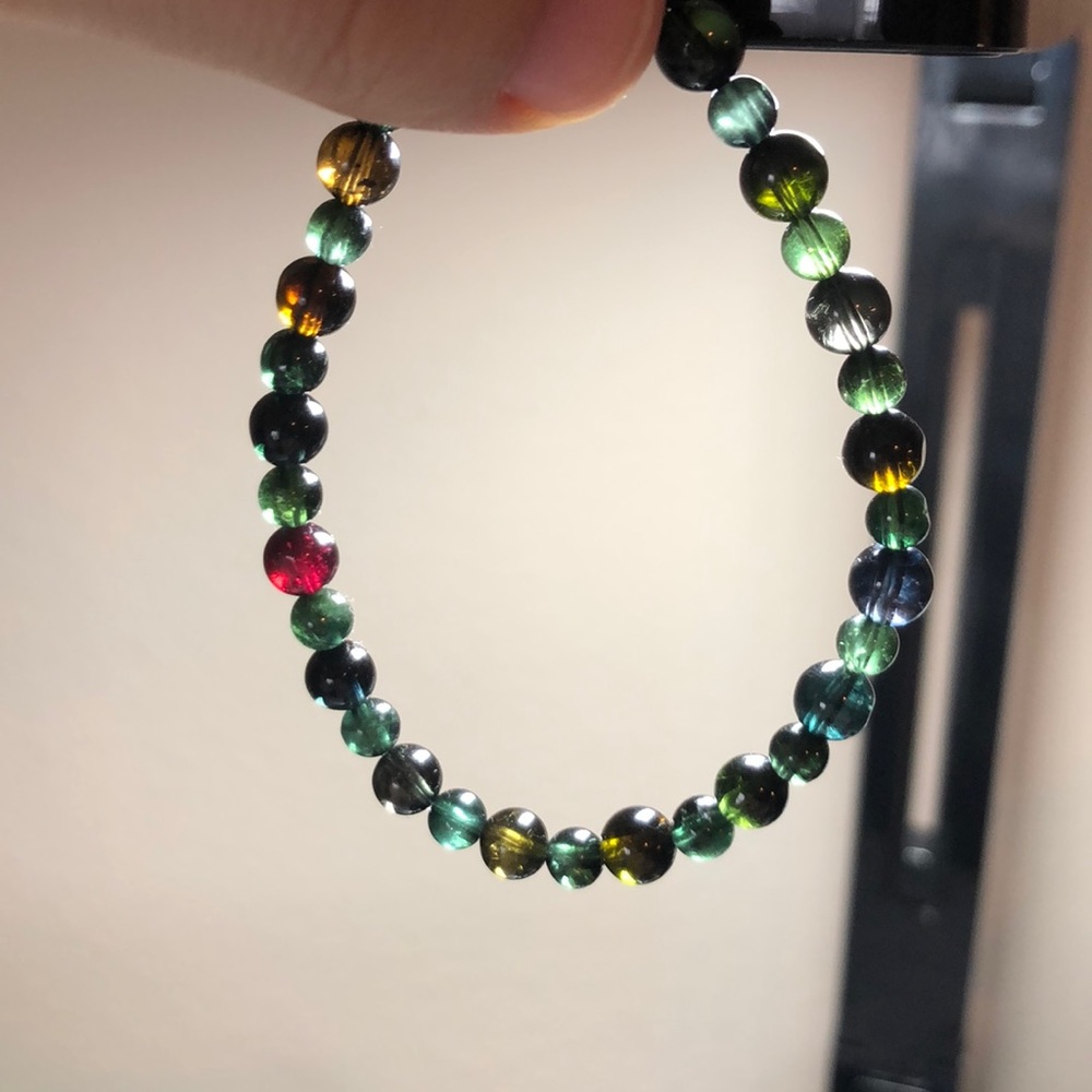 Tourmaline gemstone bracelet
